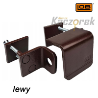 Kroužky pro visací zámky 001 - KRZ3 - levý - hnědý